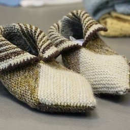 Тапочки из квадратов