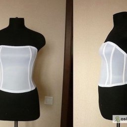 Мягкий корсет для платьев-бюстье без бретелей: мастер-класс