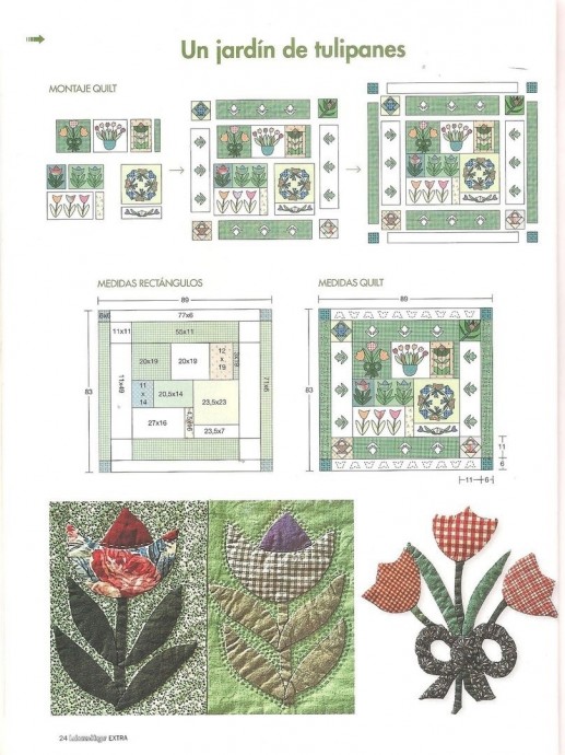 Шьем лоскутное одеяло