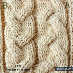 Текстурированный узор крючком