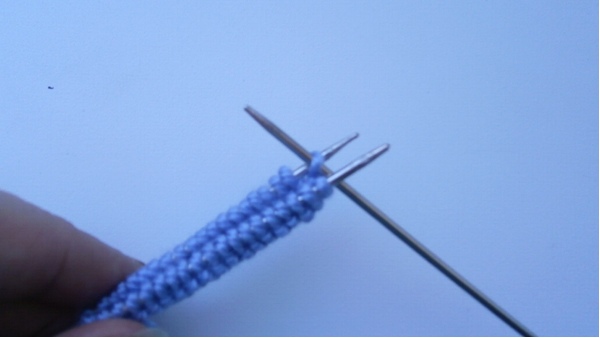 Вязание вкруговую на двух спицах