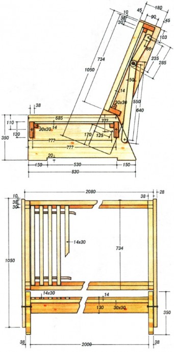 Диван — кровать своими руками Диван — кровать своими руками