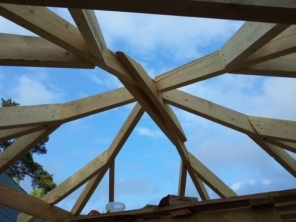 Строительство шестигранной беседки своими руками