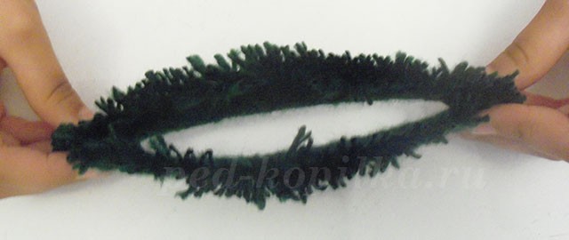 Тюльпан из ниток Тюльпан из ниток