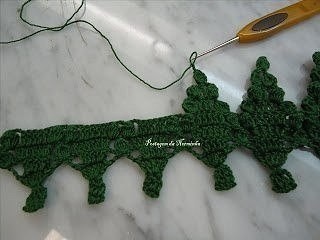 Вязаная кайма