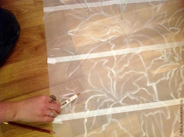 Роспись паркета