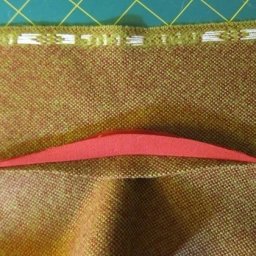 Вытачка на плотных тканях