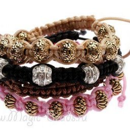 Браслет в технике макраме