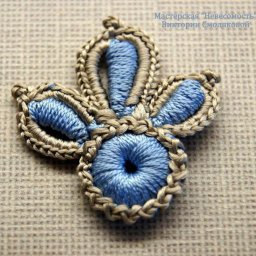 Брошь или элемент ирландского кружева