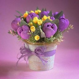 Букет цветов для праздничного стола