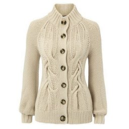 Элегантный кардиган оригинальным узором