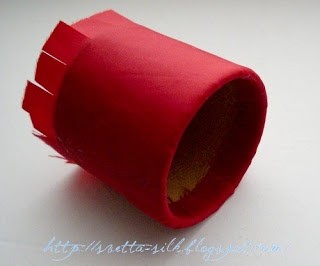 Коробочка-шляпа для швейных мелочей