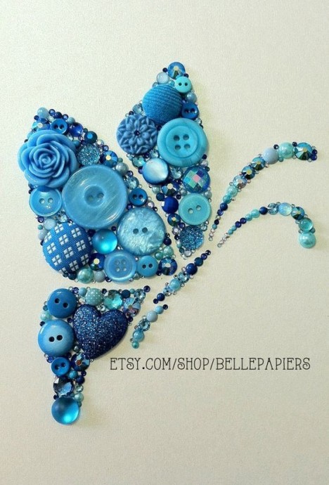 Творчество из пуговиц: идеи для творческого вдохновения
