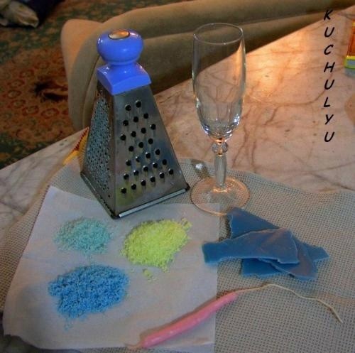 Тёртая свеча