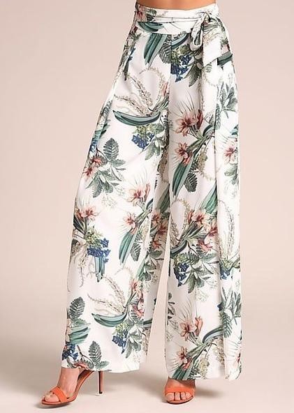 Летящие летние брюки