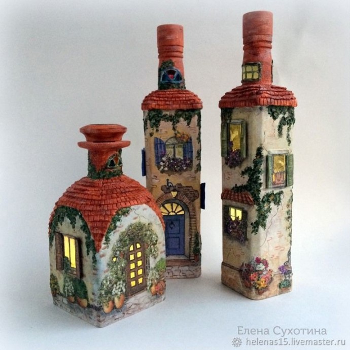 Бутылочка с подсветкой Бутылочка с подсветкой