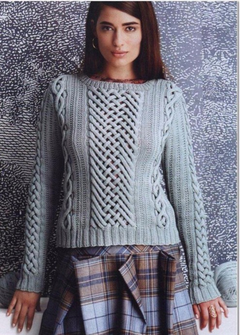 Оригинальный пуловер