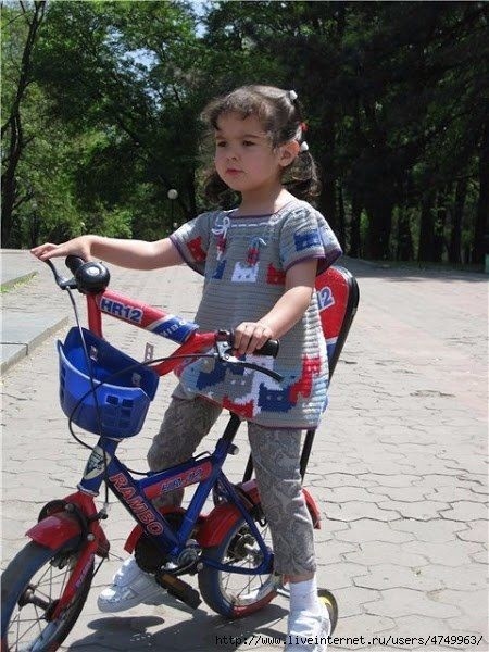 Жаккард с кошечками для деток Жаккард с кошечками для деток