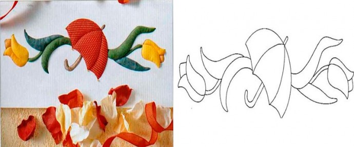 Схемы для панно в технике кинусайга