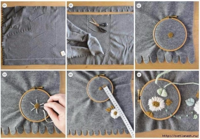 Тёплая накидка с вышивкой Тёплая накидка с вышивкой