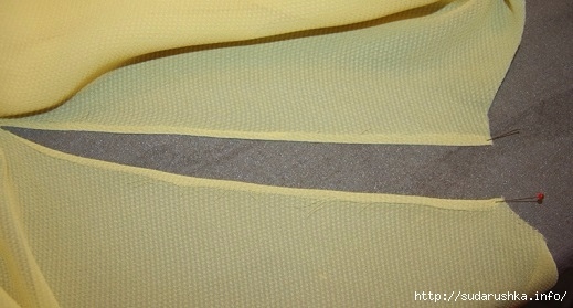 Блузка-солнце своими руками