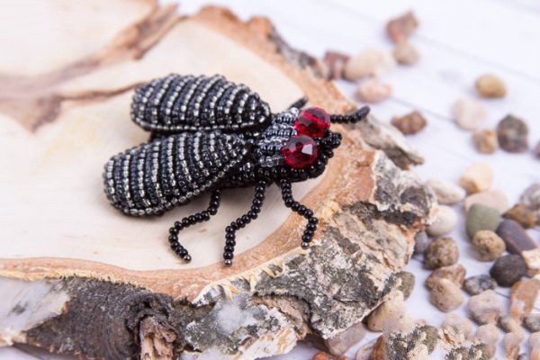 Брошь "Муха"