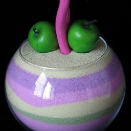 Цветной песок своими руками