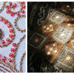 Индийская вышивка шиша