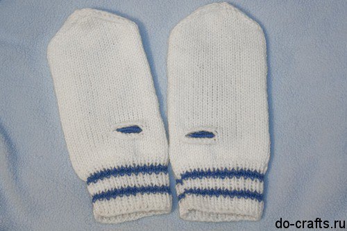 Как вязать варежки спицами: мастер-класс
