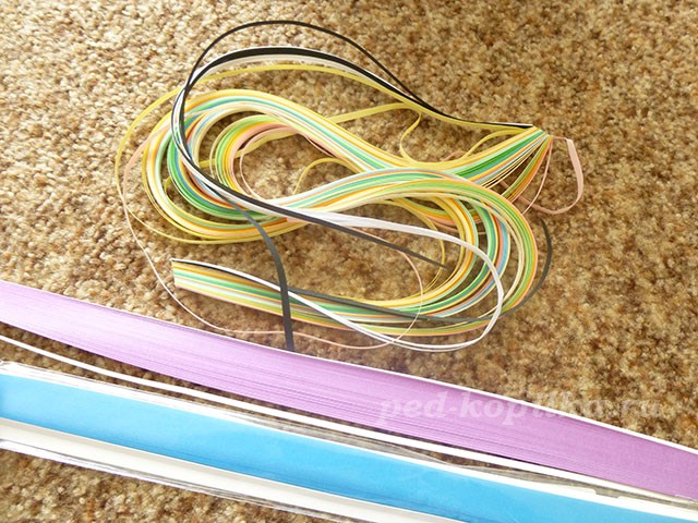 Картина в технике квиллинг: мастер-класс