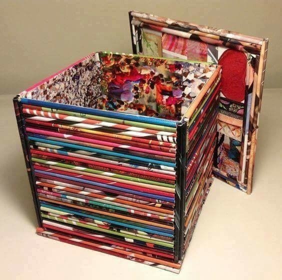 Чудесные творения из бумажных трубочек