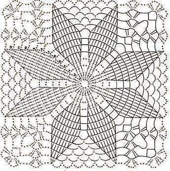 Узор из геометричных мотивов Узор из геометричных мотивов
