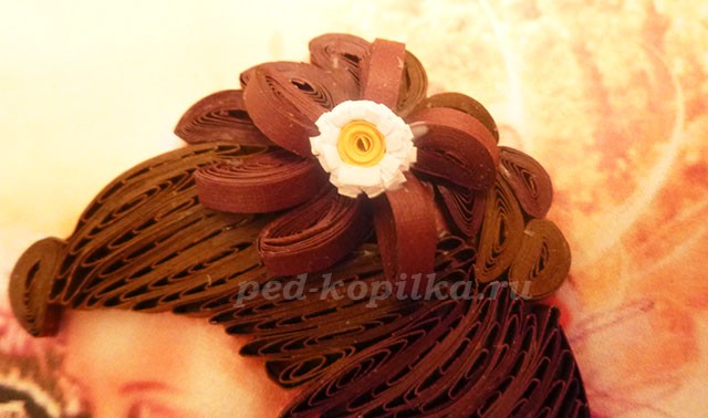 Картина в технике квиллинг: мастер-класс