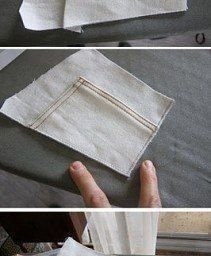 Карман на джинсах