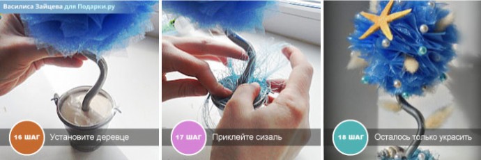 Мини-топиарий «Морской бриз»