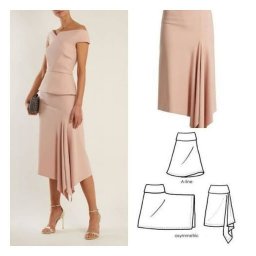 ​Моделирование необычных фасонов юбок