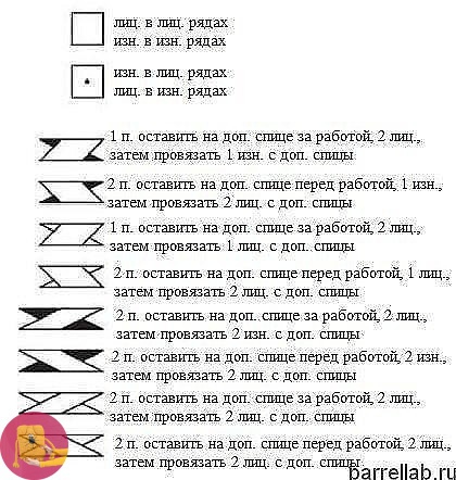 Незабываемая жилетка с аранами и воротником гольф