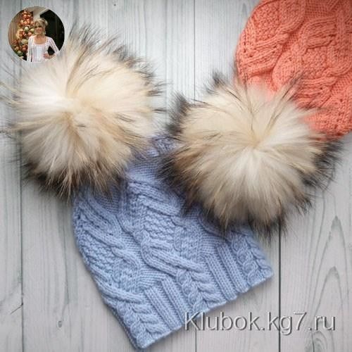 Очень красивый узор для шапочки