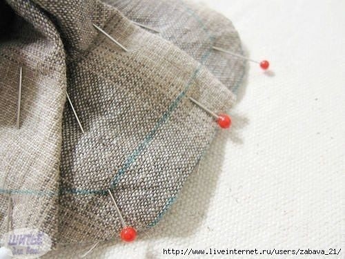 Текстильные розочки: мастер-класс