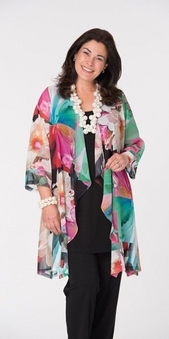 Выкройки стильных накидок