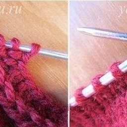 ​Как вязать реглан - декоративные убавления