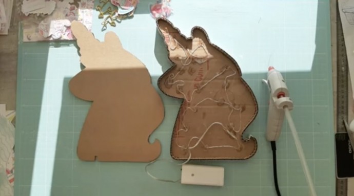 Красивый фантастический ночник своими руками