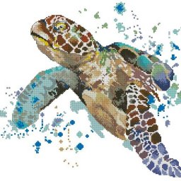 ​Вышиваем морскую черепаху