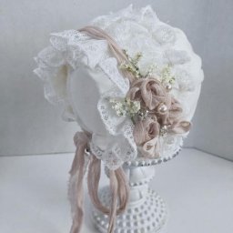 Шьем кружевные чепчики для самых маленьких