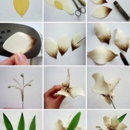 6 мастер-классов по созданию цветов из фоамирана