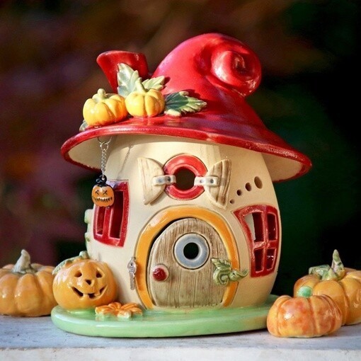 Милые домики из полимерной глины