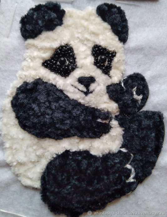 Брошь "Панда"