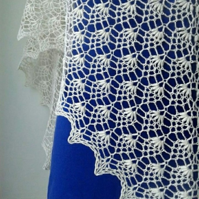 Шали: узоры крючком Шали: узоры крючком