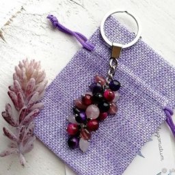 Брелок из натуральных камней