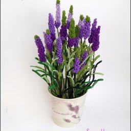 Лаванда из бисера